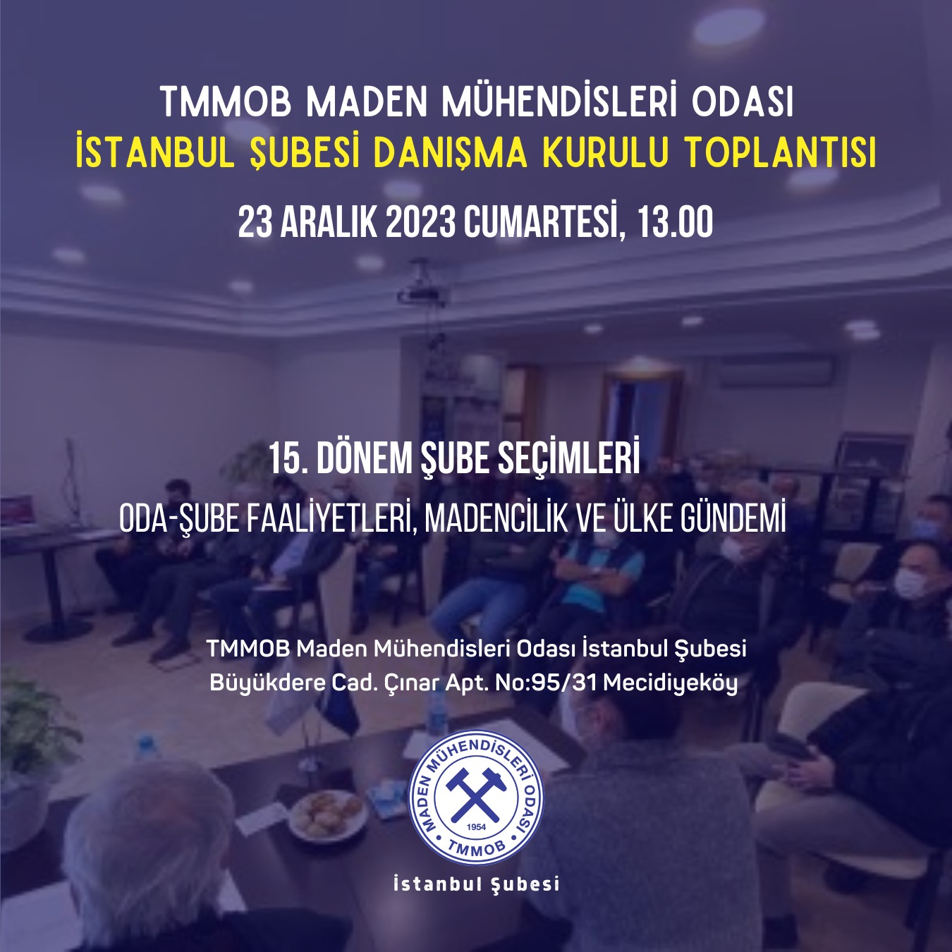 İstanbul Şube Danışma Kurulu Toplantısı