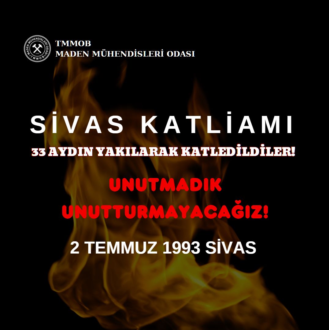 SİVAS KATLİAMINI UNUTMADIK UNUTTURMAYACAĞIZ!