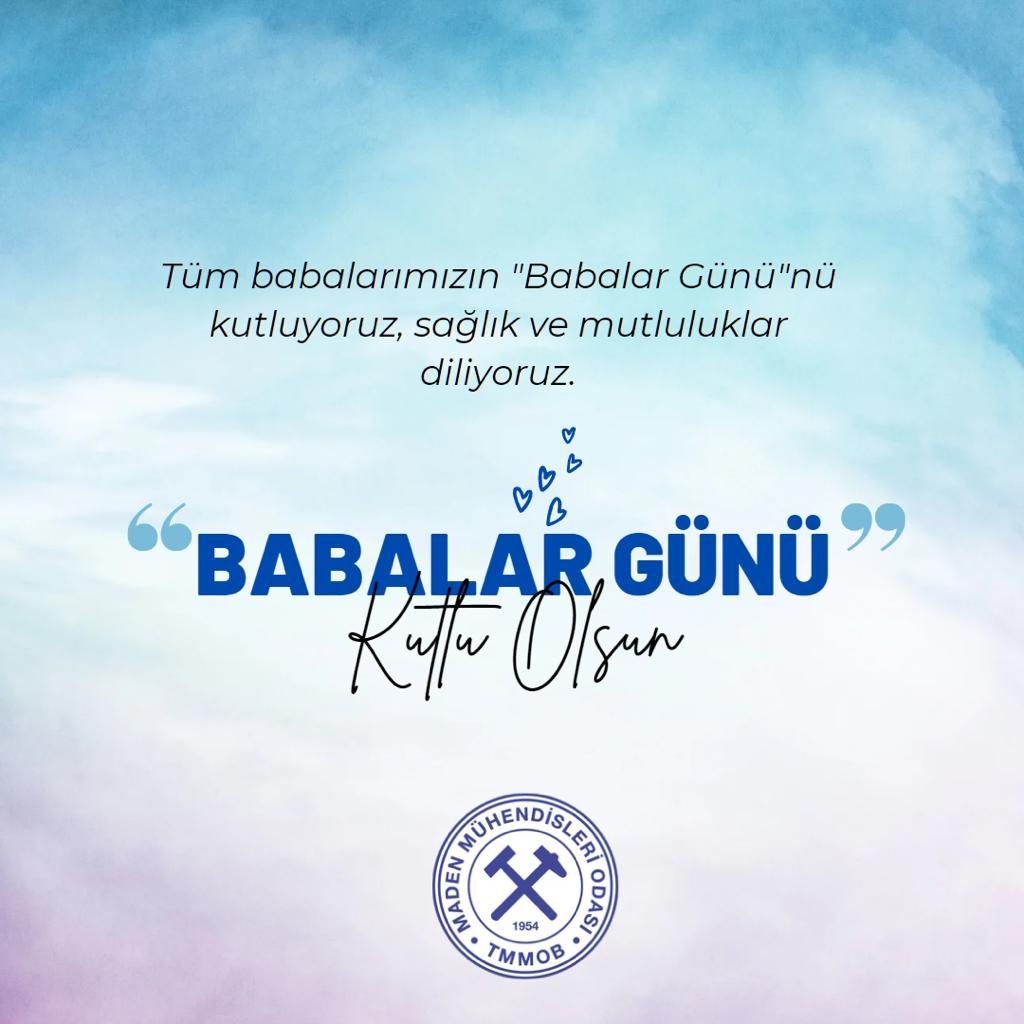 BABALAR GÜNÜ KUTLU OLSUN!