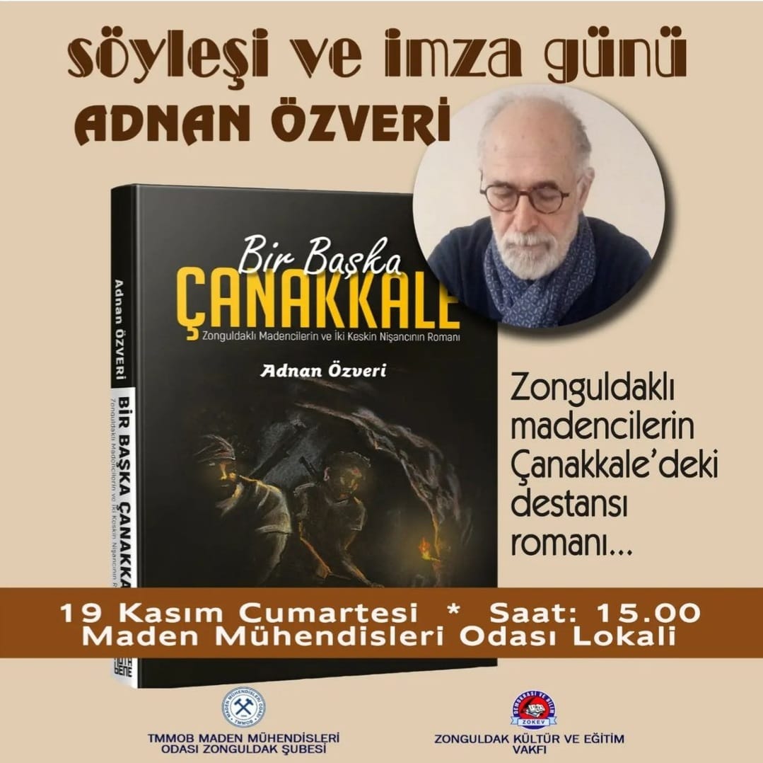 ADNAN ÖZVERİ`NİN SÖYLEŞİ VE İMZA GÜNÜ