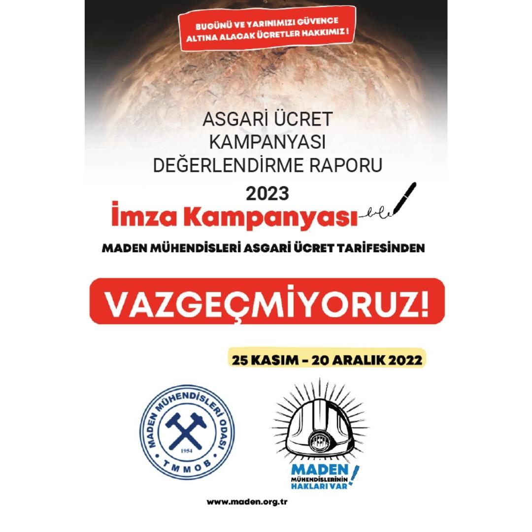 ASGARİ ÜCRET 2023 RAPORU YAYIMLANDI