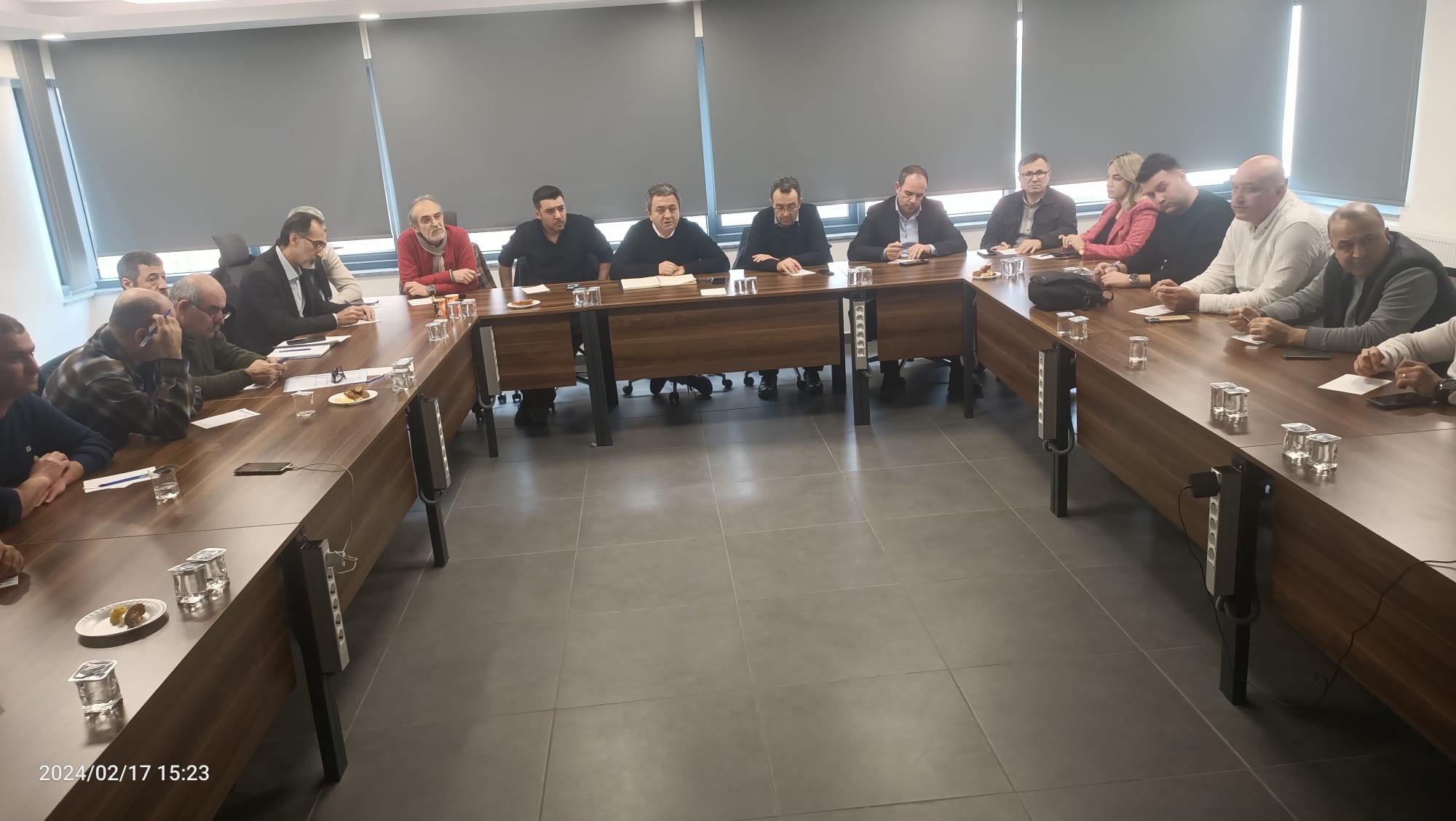 TMMOB MADEN MÜHENDİSLERİ ODASI MERKEZ VE ŞUBELER TOPLANTISI 17 ŞUBAT 2024 CUMARTESİ GÜNÜ ODAMIZ GENEL MERKEZ HİZMET BİNASINDA GERÇEKLEŞTİRİLDİ. 