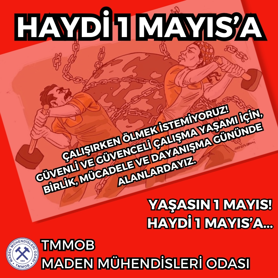 HAYDİ 1 MAYIS'A !