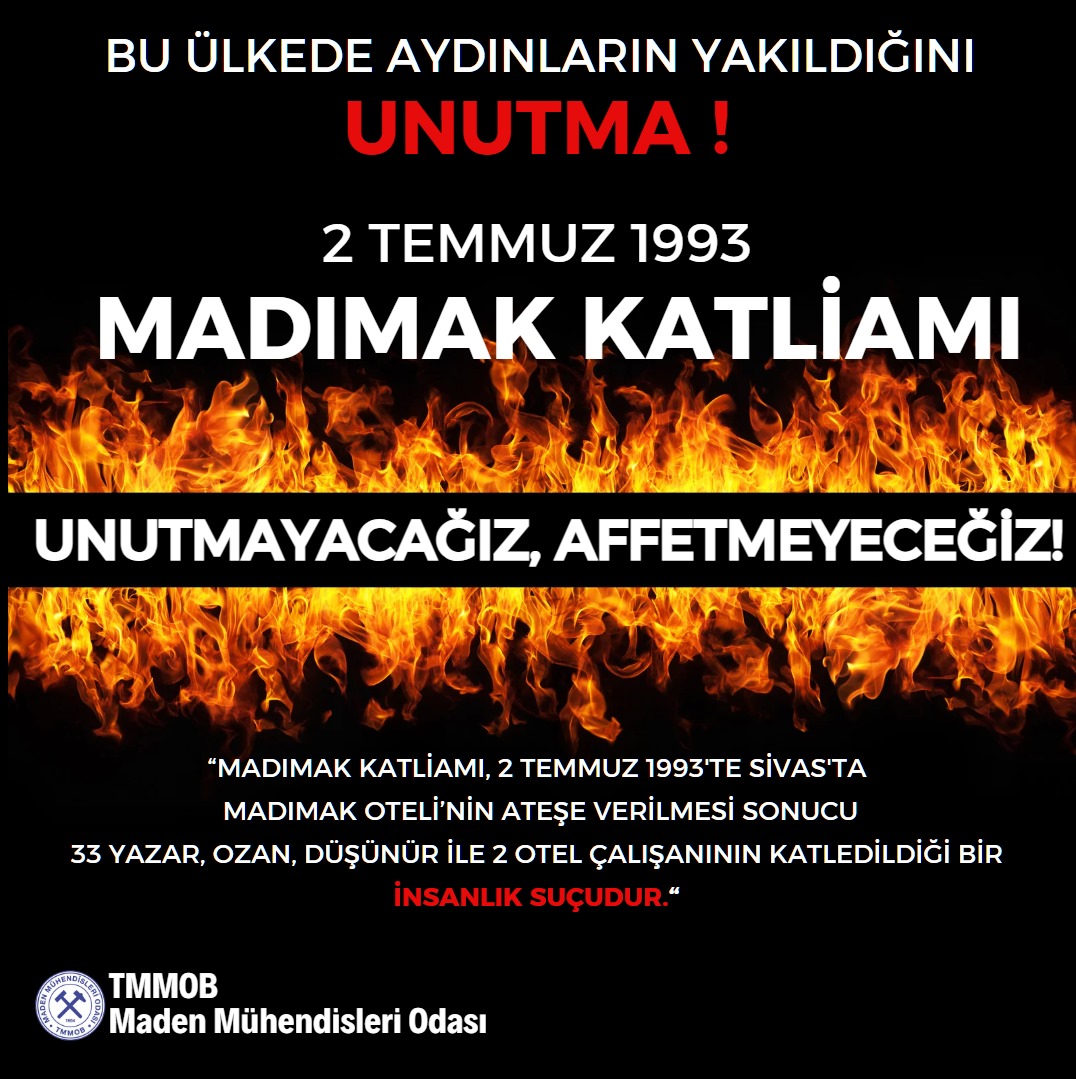 2 TEMMUZ 1993 MADIMAK KATLİAMI