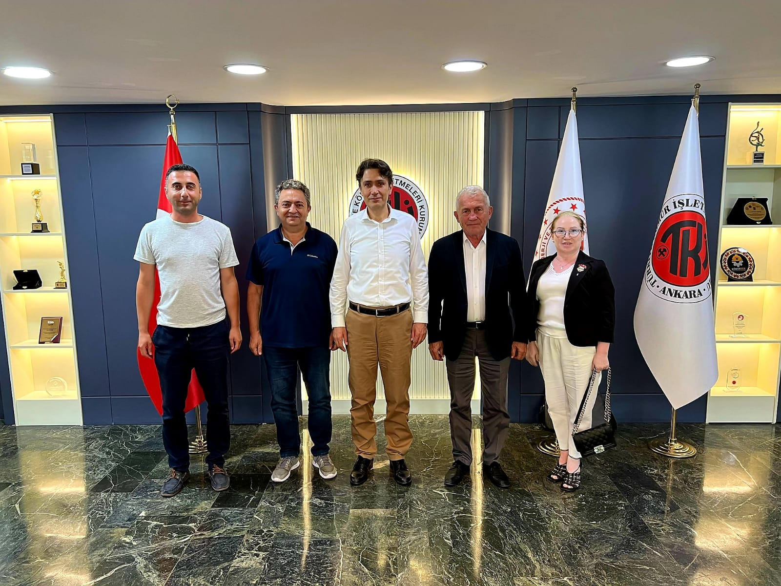 TÜRKİYE KÖMÜR İŞLETMELERİ KURUMU’NA ZİYARET GERÇEKLEŞTİRİLDİ.