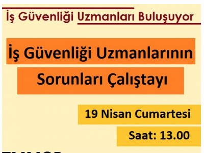  İş Güvenliği Uzmanlarının Sorunları Çalıştayı