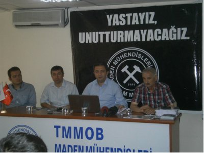 SOMA FACİASI ÖN RAPORU düzenlenen bir basın toplantısı ile kamuoyuna duyuruldu. 