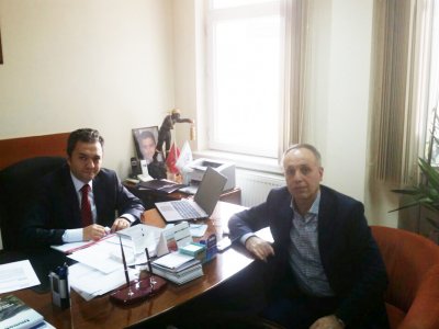 Deniz İç Sular Düzenleme Genel Müdürü Odamızı Ziyaret Etti.