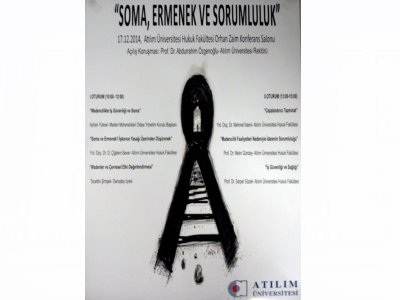 Soma, Ermenek ve Sorumluluk Çalıştayı Yapılacaktır.