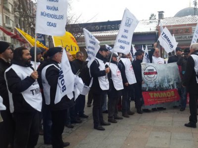 TMMOB YÜRÜYÜŞÜNDE 3. GÜN 