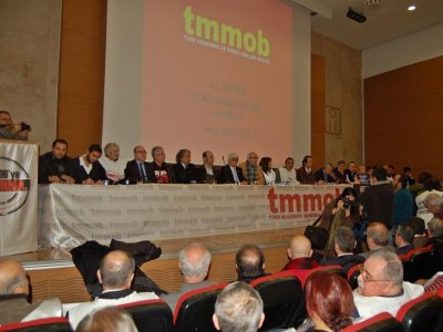 TMMOB YASASI DEĞİŞİKLİĞİNE KARŞI TMMOB OLAĞANÜSTÜ GENEL KURULU TOPLANDI