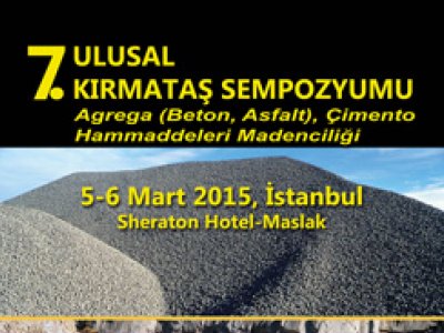 7. Ulusal Kırmataş Sempozyumu Programı Yayınlandı.