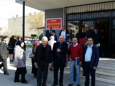 Soma Davası`nın birinci celsesi Akhisar`da görüldü.