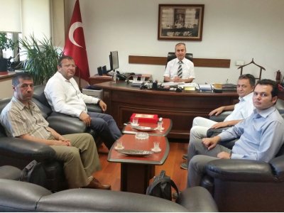 ETKB MÜSTEŞAR YARDIMCISI ZİYARET EDİLDİ.