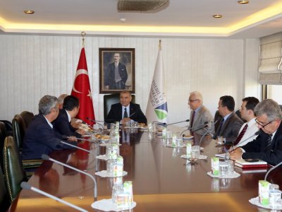 ENERJİ ve TABİİ KAYNAKLAR BAKANI ZİYARET EDİLDİ.