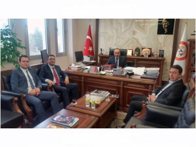 MTA Genel Müdürü Ziyaret Edildi.