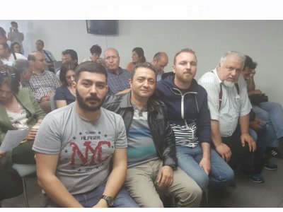Mimarlar Odası‘na destek için basın açıklaması yapıldı