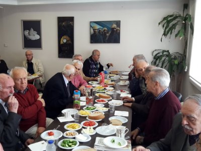 Mart ayı emekli üye toplantısı yapıldı