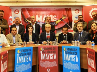 DİSK, KESK, TMMOB, TTB: "GÜZEL GÜNLER İÇİN 1 MAYIS&#8217;A!"
