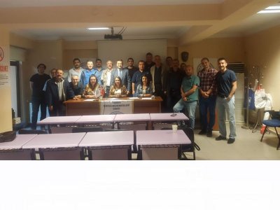 ESKİŞEHİR` DE ÜYE TOPLANTISI DÜZENLENDİ