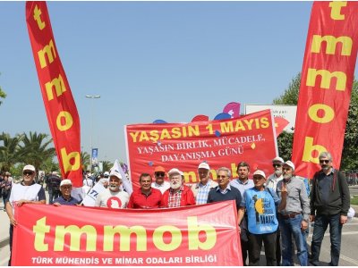  Emeğin bayramı 1 Mayıs`ta meydanlardaydık.