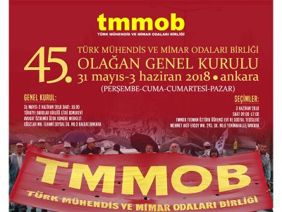 TMMOB GENEL KURULUNA GİDERKEN&#8230;