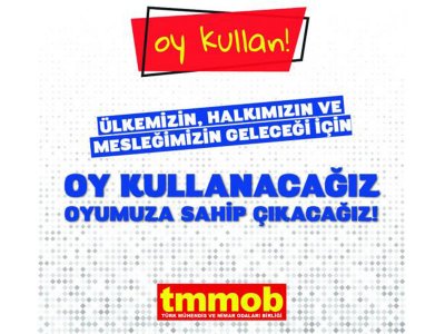 TMMOB 24 HAZİRAN SEÇİMLERİNE İLİŞKİN GÖRÜŞLERİNİ BROŞÜR OLARAK YAYIMLADI