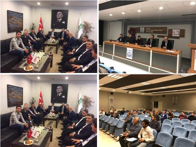 4. BURSA BLOK MERMER FUARINA KATILDIK, ARDINDAN BURSA` DAKİ ÜYELERİMİZLE BİR ARAYA GELDİK.