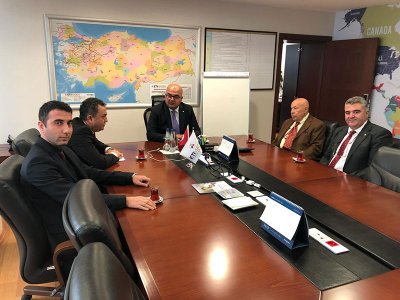 ETİ MADEN İŞLETMELERİ GENEL MÜDÜRLÜĞÜ` NÜ ZİYARET ETTİK