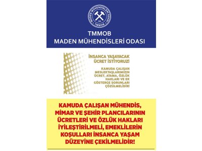 İNSANCA YAŞAYACAK ÜCRET İSTİYORUZ!