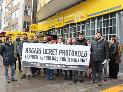 TMMOB ANKARA İKK SGK`YA TOPLU FAKS GÖNDERDİ