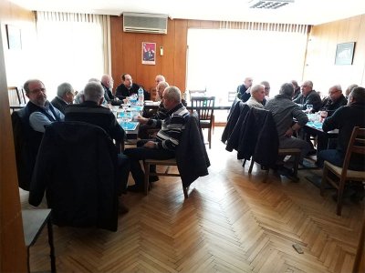 OCAK AYI EMEKLİ ÜYE TOPLANTISI DÜZENLENDİ