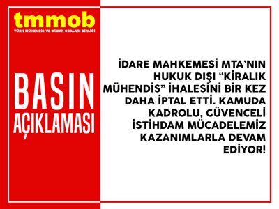 KAMUDA KADROLU, GÜVENCELİ İSTİHDAM MÜCADELEMİZ KAZANIMLARLA DEVAM EDİYOR