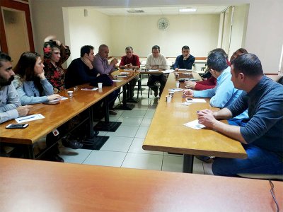 46. DÖNEM 3. ŞUBELER ORTAK TOPLANTISI ODA MERKEZİMİZDE DÜZENLENDİ