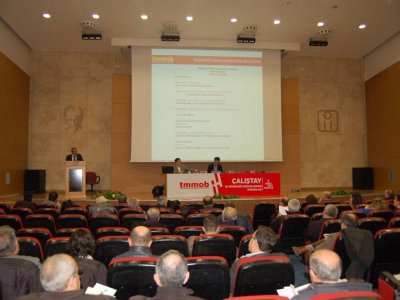 TMMOB İŞ GÜVENLİĞİ UZMANLARININ SORUNLARI ÇALIŞTAYI 2 MART`TA GERÇEKLEŞTİRİLDİ