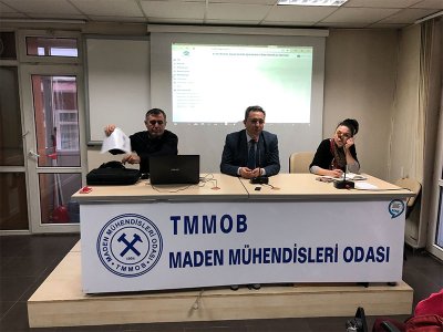 MAPEG E-MADEN UYGULAMALARI İLE İLGİLİ TOPLANTI DÜZENLENMİŞTİR