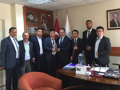 CHINA COAL MINING COMPANY YETKİLİLERİ ODAMIZI ZIYARET ETTİLER