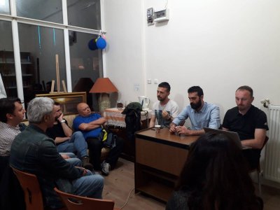Maltepe`de Soma söyleşisine katıldık