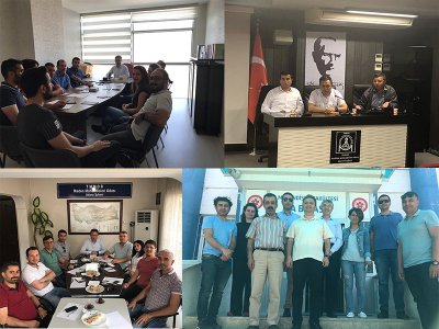ŞUBE, TEMSİLCİLİK, İŞYERİ VE ÜYE ZİYARETLERİMİZ DEVAM EDİYOR