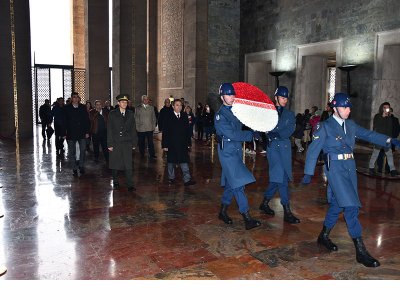 &#8203;&#8203;&#8203;&#8203;&#8203;&#8203;&#8203;4 ARALIK DÜNYA MADENCİLER GÜNÜ ETKİNLİKLERİ ÇERÇEVESİNCE ANITKABİR ZİYARETİNDE BULUNULDU