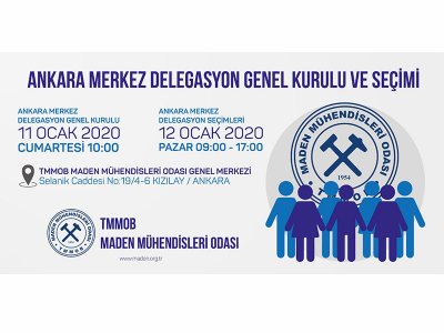 ANKARA MERKEZ DELEGASYON GENEL KURULU VE SEÇİMİ