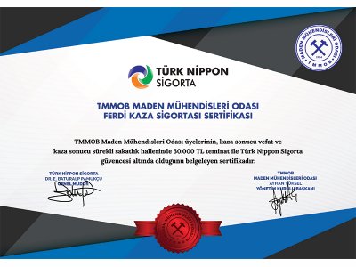 ÜYELERİMİZİN FERDİ KAZA SİGORTALARI YAPTIRILMIŞTIR