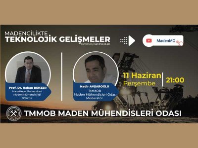 MADENCİLİKTE TEKNOLOJİK GELİŞMELER SEMİNERİ DÜZENLENDİ