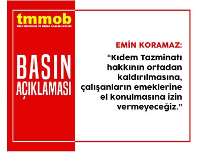 ÇALIŞANLARIN EMEKLERİNE EL KONULMASINA İZİN VERMEYECEĞİZ!