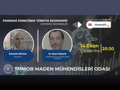 PANDEMİ SÜRECİNDE TÜRKİYE EKONOMİSİ ÇEVRİMİÇİ SEMİNERİ DÜZENLENMİŞTİR