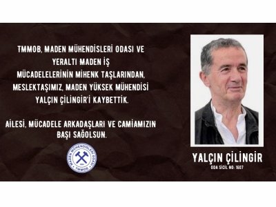 Yalçın Çilingir`in Cenaze Törenine Katıldık