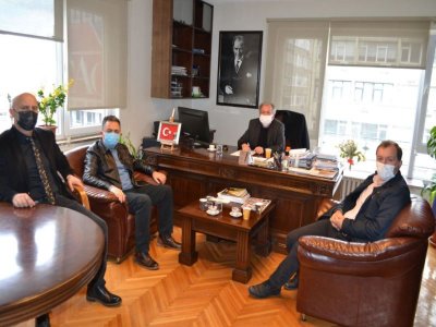 TMMOB MADEN MÜHENDİSLERİ ODASI OLARAK TMMOB ZİRAAT MÜHENDİSLERİ ODASINI ZİYARET ETTİK