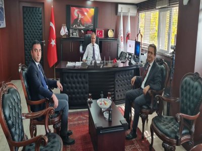 ODA YÖNETİMİ TARAFINDAN TKİ GENEL MÜDÜRÜ SAYIN HASAN HÜSEYİN ERDOĞAN MAKAMINDA ZİYARET EDİLDİ.