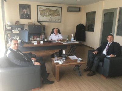 MADEN MÜHENDİSLERİ ODASI OLARAK ARGETEST FİRMASI GENEL MÜDÜRÜ EMİN ULU ZİYARET EDİLDİ.