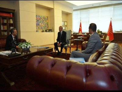 CHP GENEL BAŞKANI SAYIN KEMAL KILIÇDAROĞLU MAKAMINDA ZİYARET EDİLDİ.